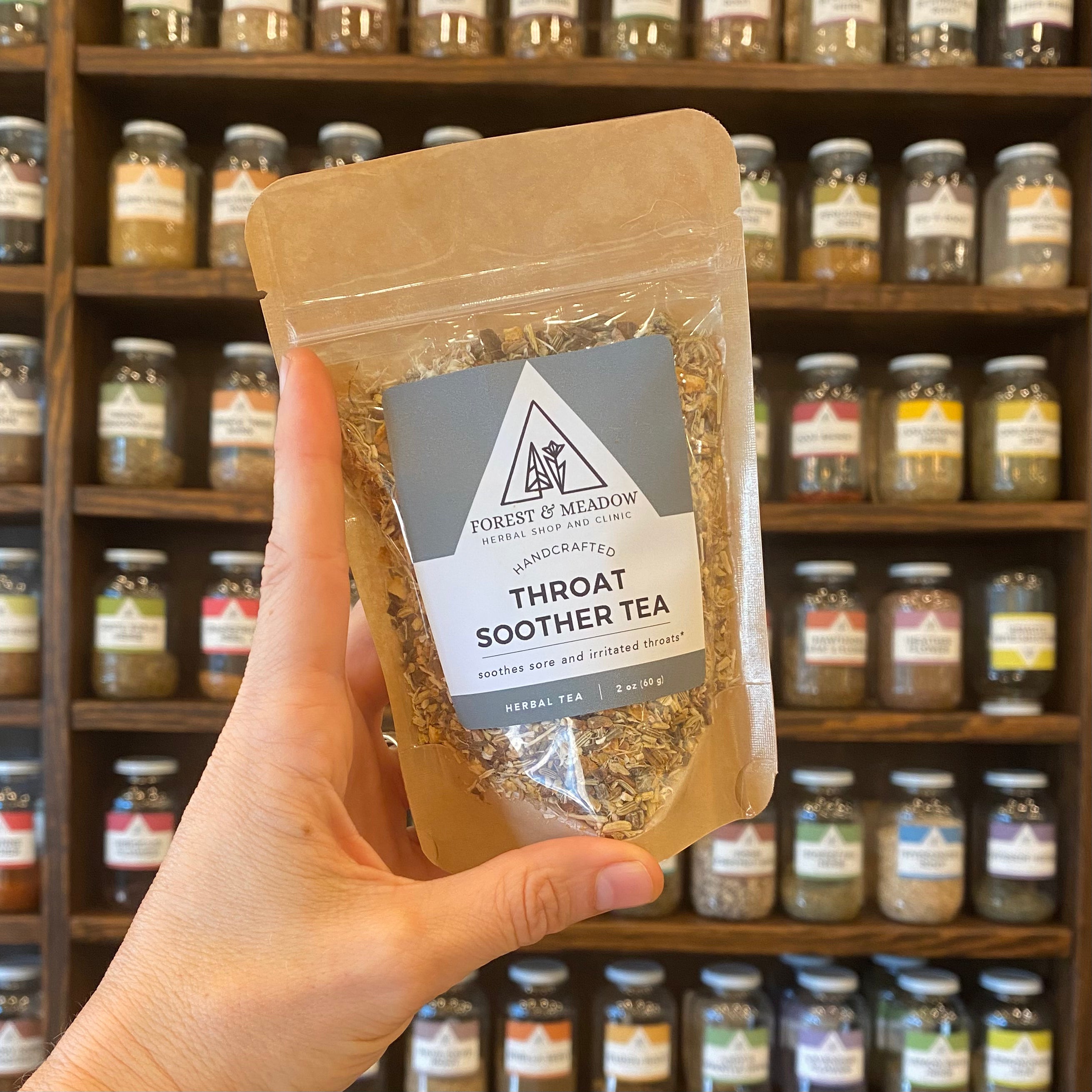Throat Soother Tea – Forest & Meadow Herbal Shop and Clinic