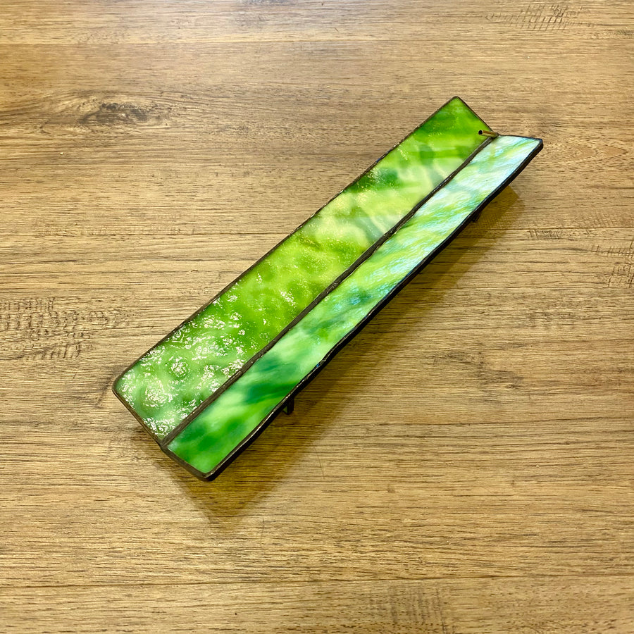 Stained Glass Incense Holder (Bright Glassworks)