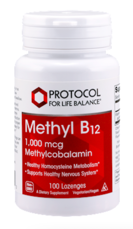 Methyl B12 1000mcg (Protocol for Life Balance)