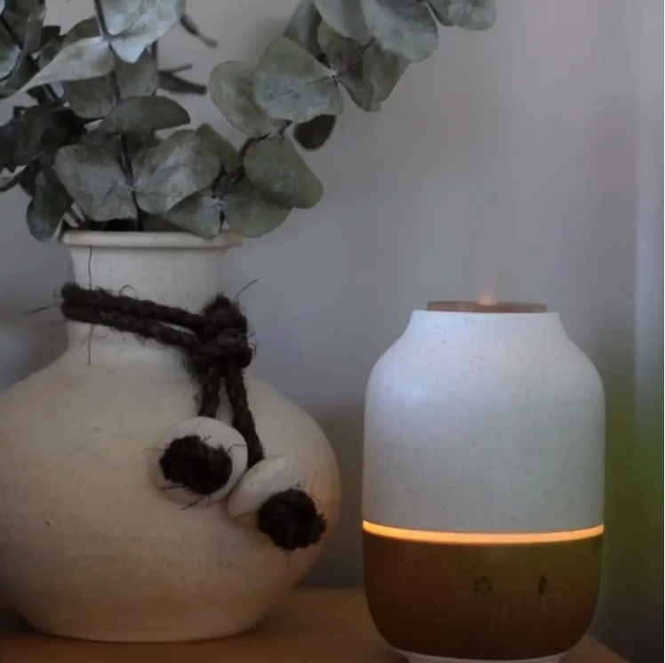 Ceramic and Cork Ultrasonic Diffuser – Forest & Meadow Herbal Shop and ...