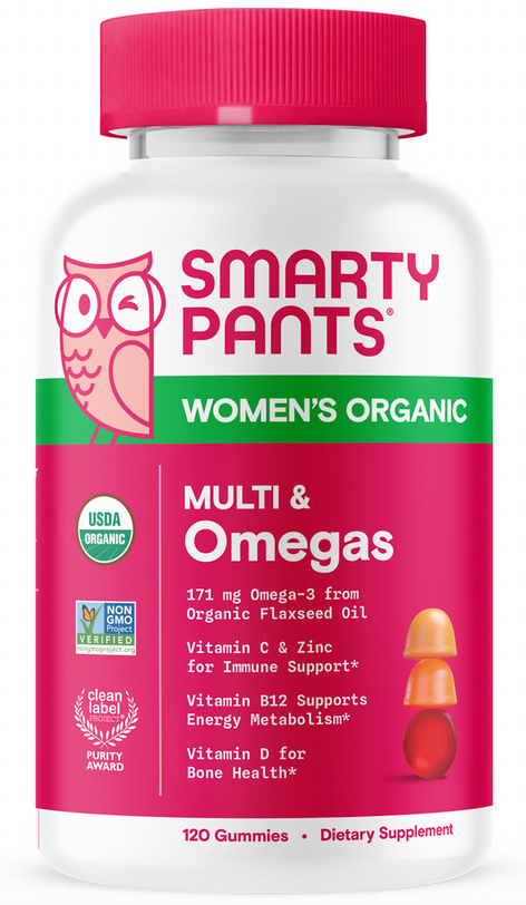 Smarty Pants Organic Multi Gummies - Women's