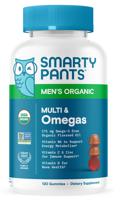 Smarty Pants Organic Multi Gummies - Men's