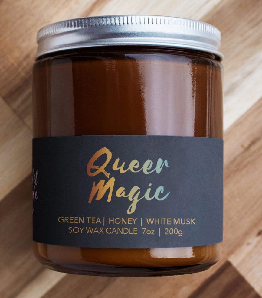 Queer Magic Candle