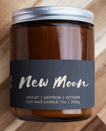 New Moon Candle