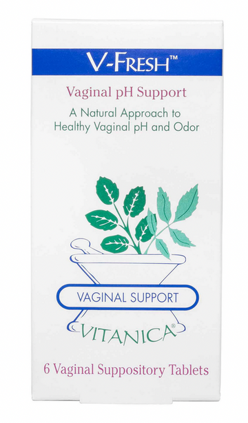 V-Fresh Vaginal pH Maintenance Suppositories (Vitanica)