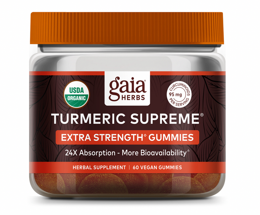 Turmeric Supreme Extra Strength Gummies (Gaia Herbs)