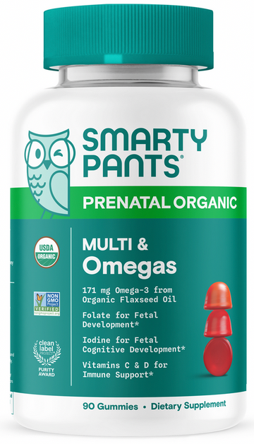Smarty Pants Organic Multi Gummies - Prenatal