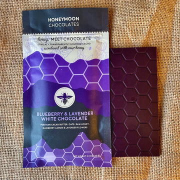 41% Blueberry + Lavender White Chocolate Bar