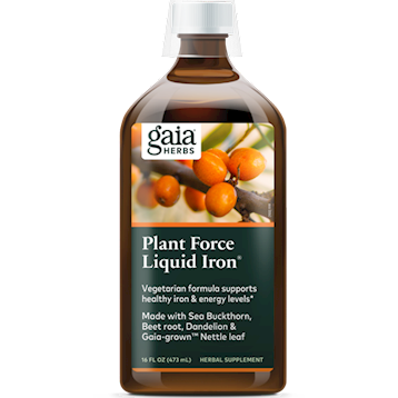 Gaia PlantForce Liquid Iron 16 oz