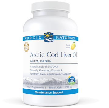 Arctic Cod Liver Oil Capsules (Nordic Naturals)