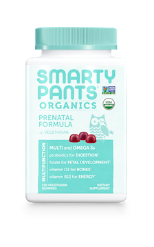 Smarty Pants Organic Multi Gummies - Prenatal