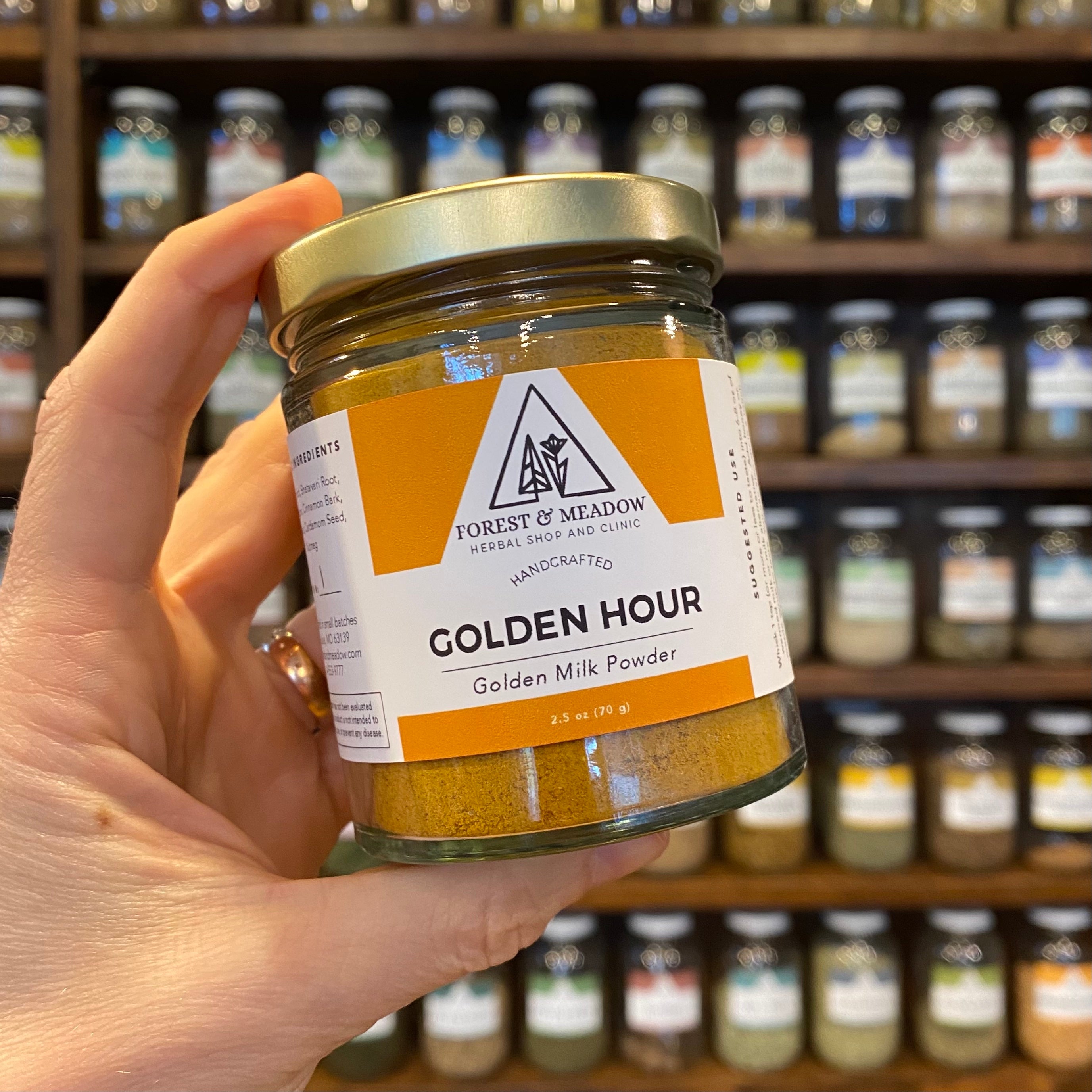 Golden Hour Golden Milk Powder – Forest & Meadow Herbal Shop and Clinic