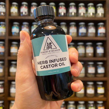 Herb Infused Castor Oil