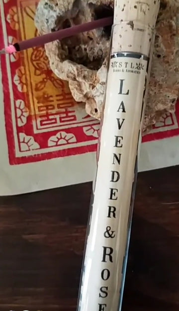 Lavender & Rose Hand Rolled Incense