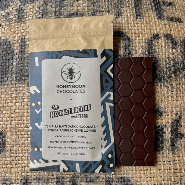 70% Haiti + Reconstruction Coffee Chocolate Bar
