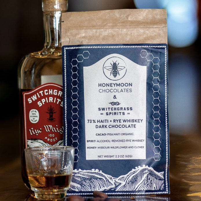 73% Haiti + Rye Whiskey Chocolate Bar