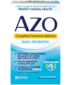 AZO Complete Feminine Balance Probiotics - 30 caps (i-health)